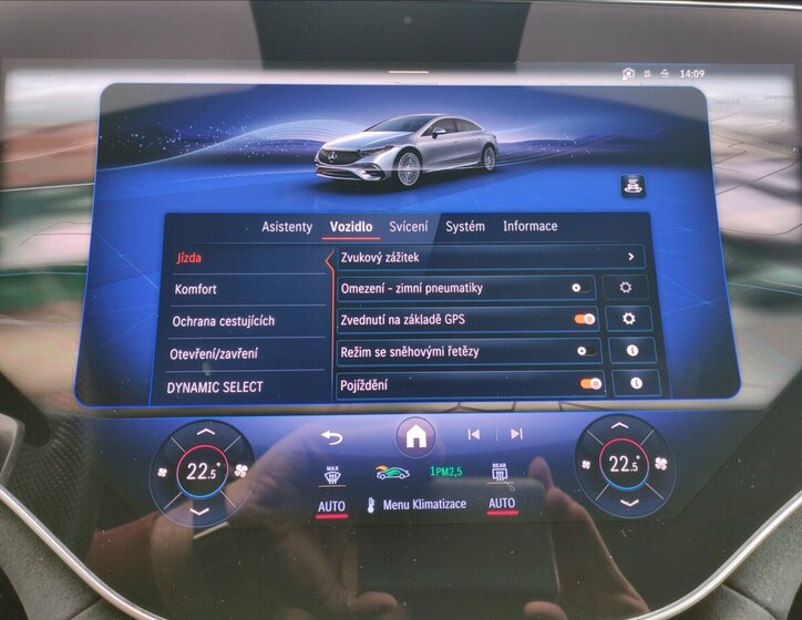 Mercedes-Benz EQS Sedan / Limuzína 0,0 385 kw