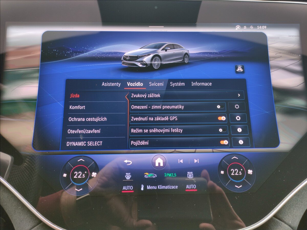 Mercedes-Benz EQS Sedan / Limuzína 0,0 385 kw