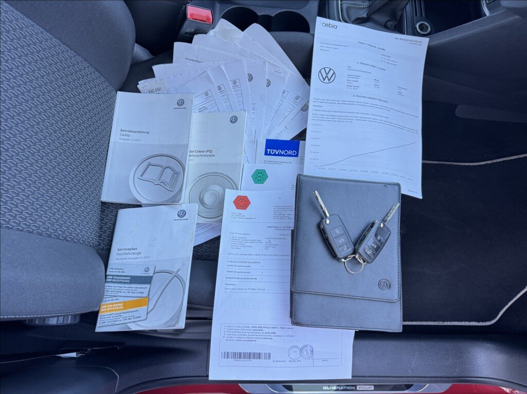 Volkswagen Caddy Kombi 2,0 l 75 kw