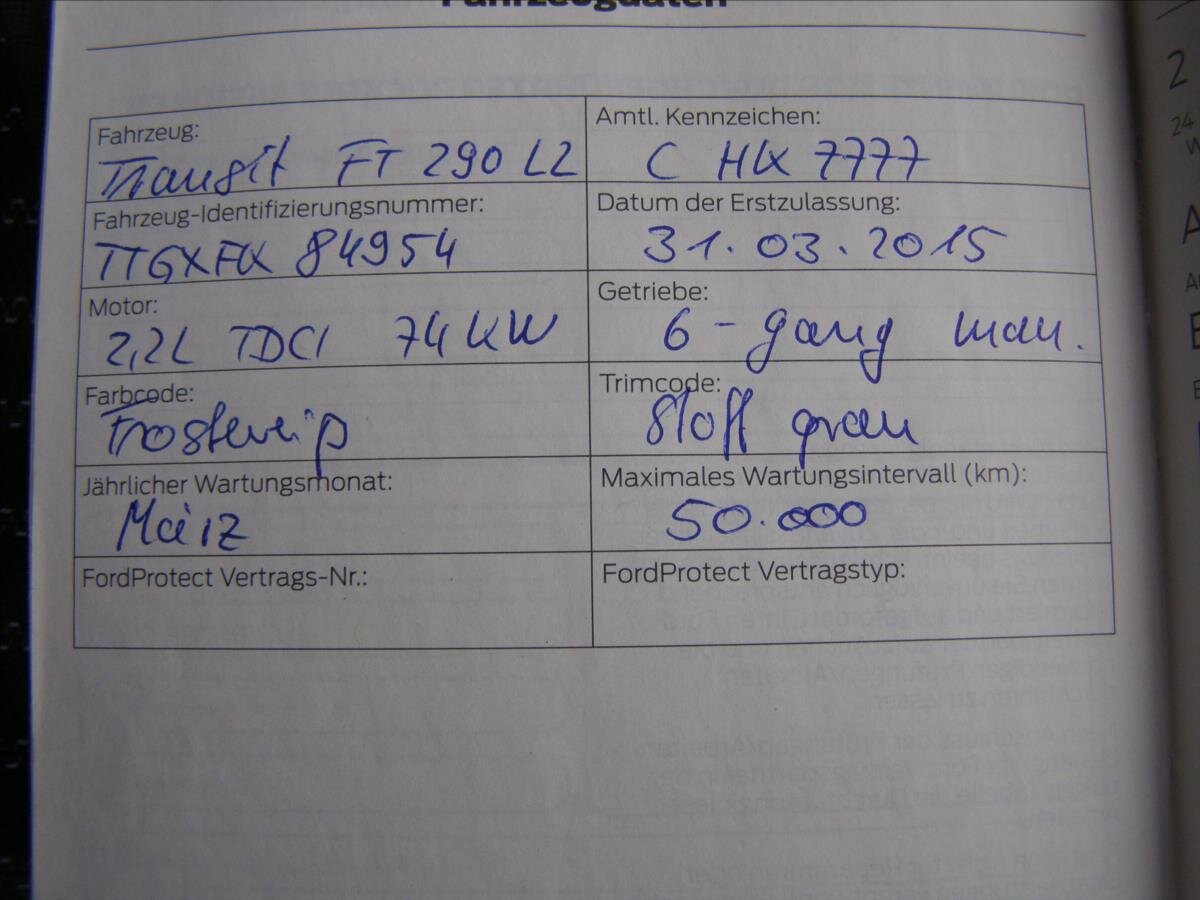 Ford Transit Ostatní 2,2 l 0