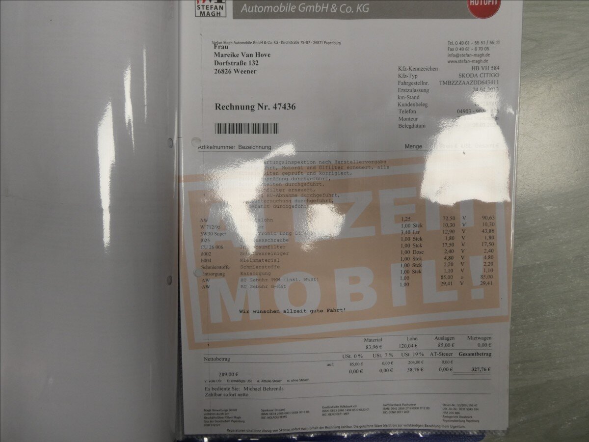 Škoda Citigo Hatchback 999,0 44 kw