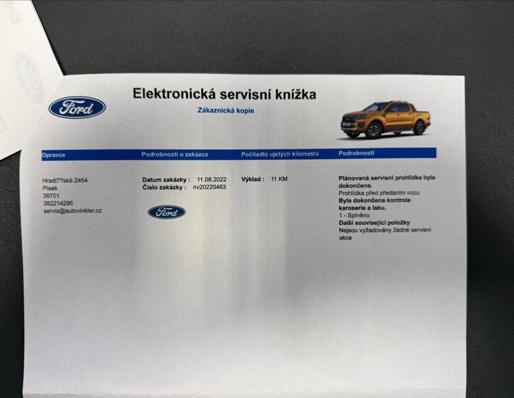 Ford Ranger Pick-up 2,0 l 156 kw