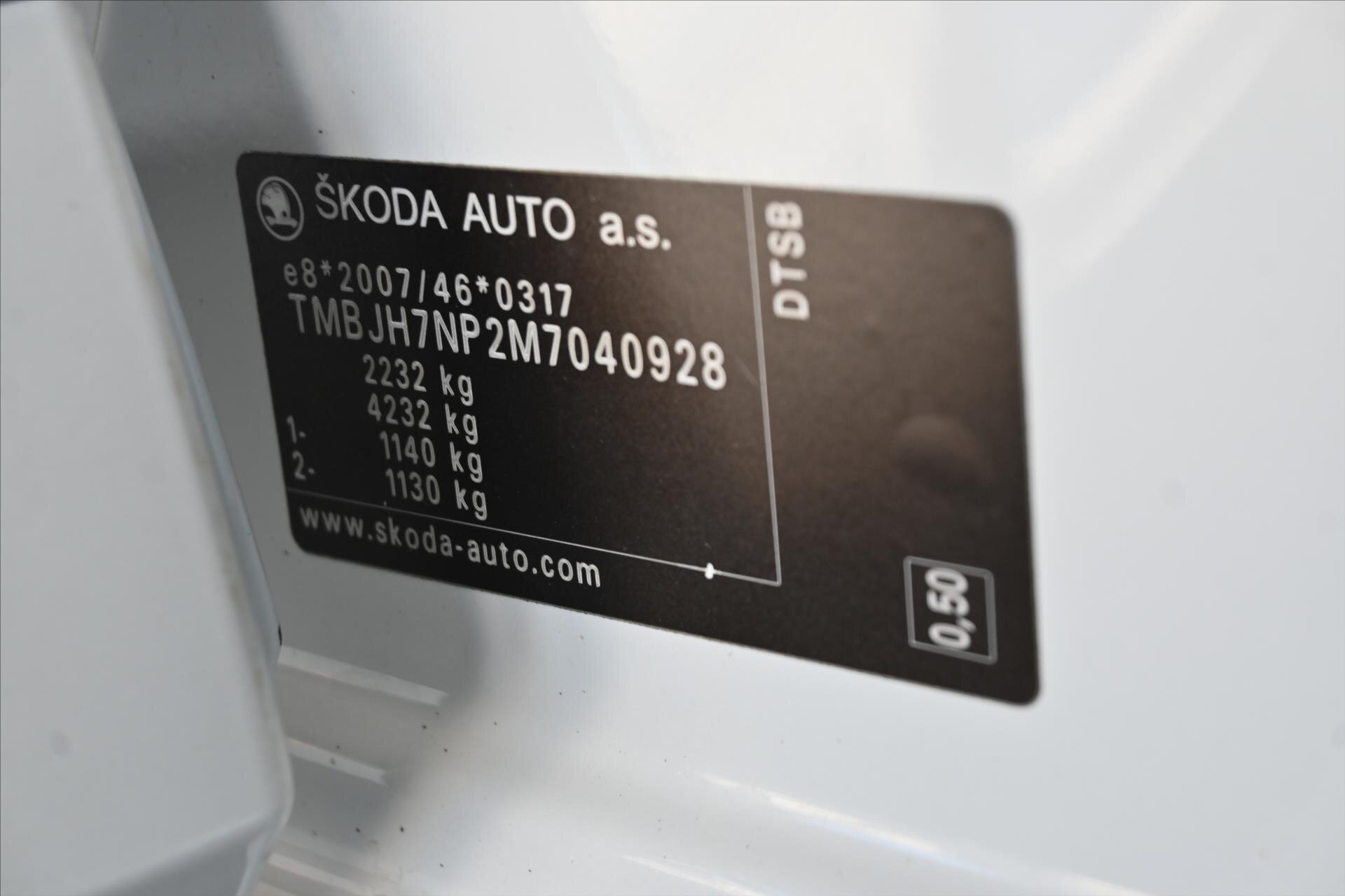 Škoda Superb Kombi 2,0 l 110 kw