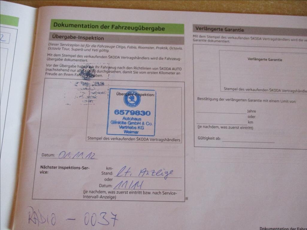 Škoda Fabia Kombi 1,2 l 63 kw