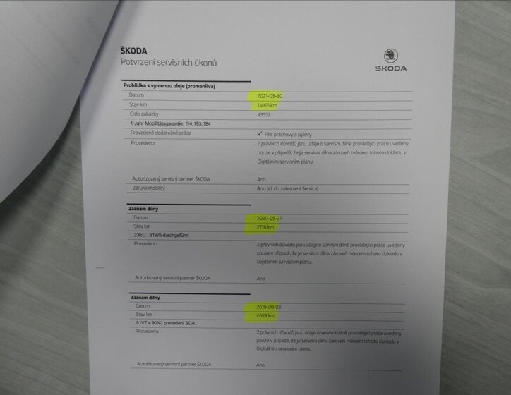 Škoda Scala Hatchback 1,5 l 110 kw