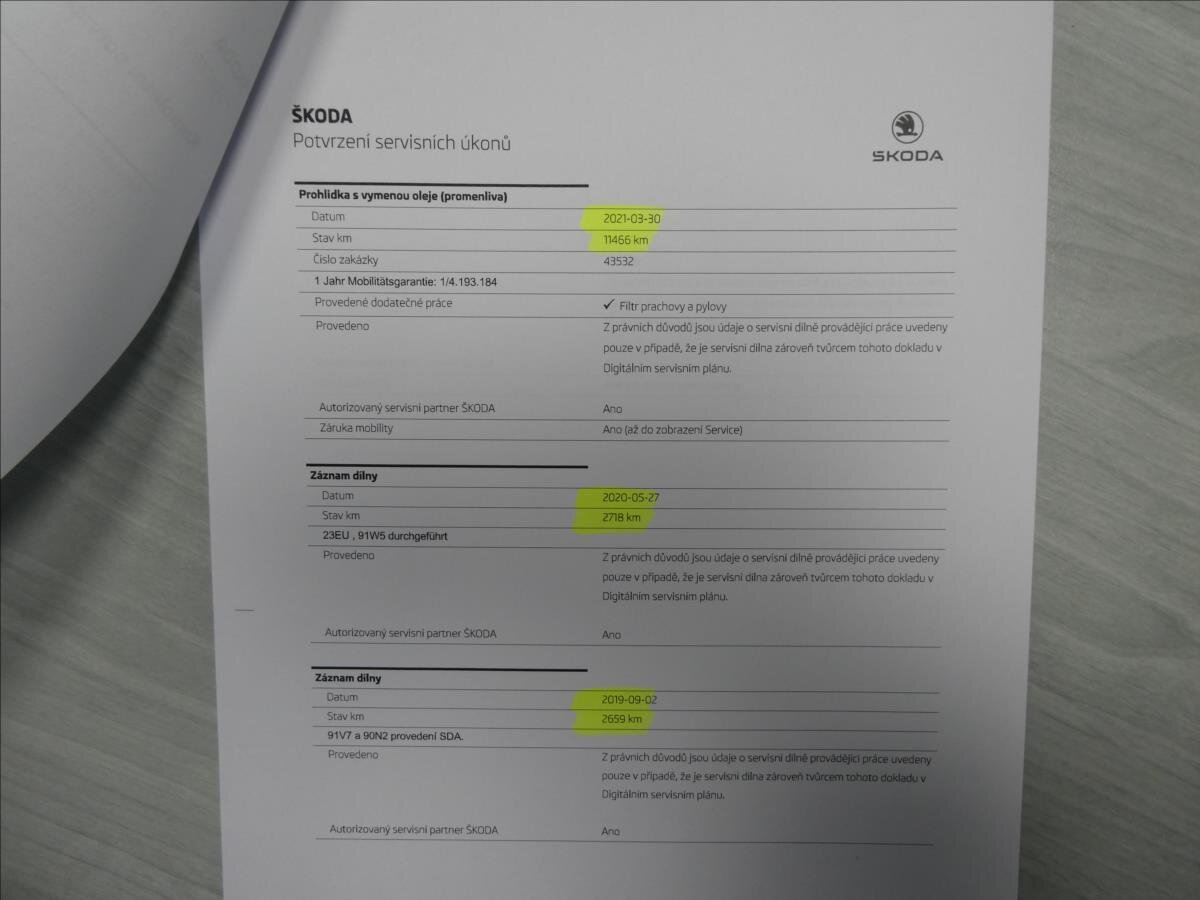 Škoda Scala Hatchback 1,5 l 110 kw