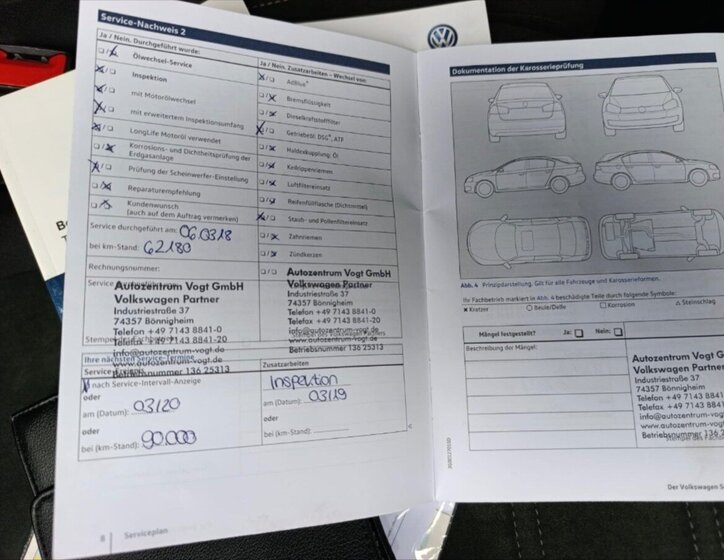 Volkswagen Touran MPV 2,0 l 110 kw