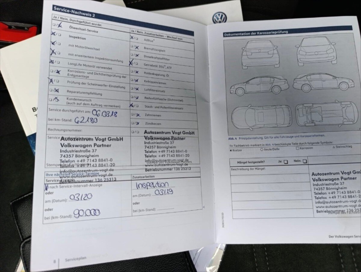 Volkswagen Touran MPV 2,0 l 110 kw