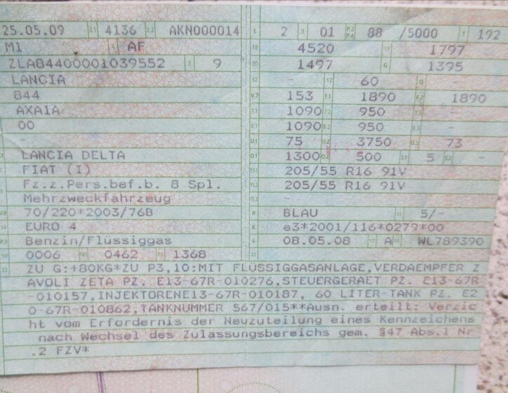 Lancia Delta Hatchback 1,4 l 88 kw