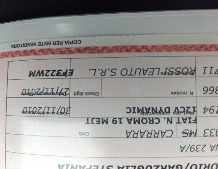 Fiat Croma Kombi 1,9 l 88 kw