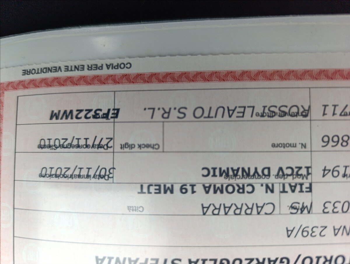 Fiat Croma Kombi 1,9 l 88 kw