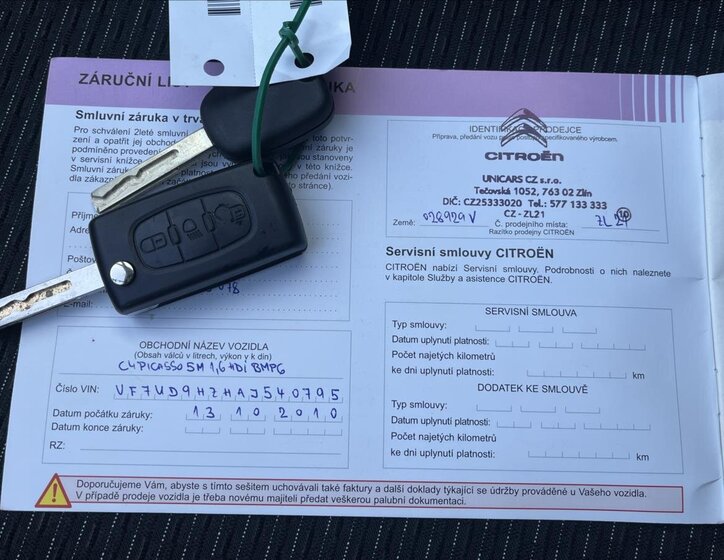 Citroën C4 Picasso Kombi 1,6 l 80 kw