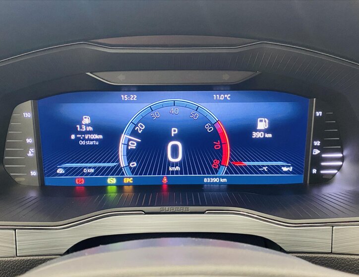 Škoda Superb Liftback 1,5 l 110 kw