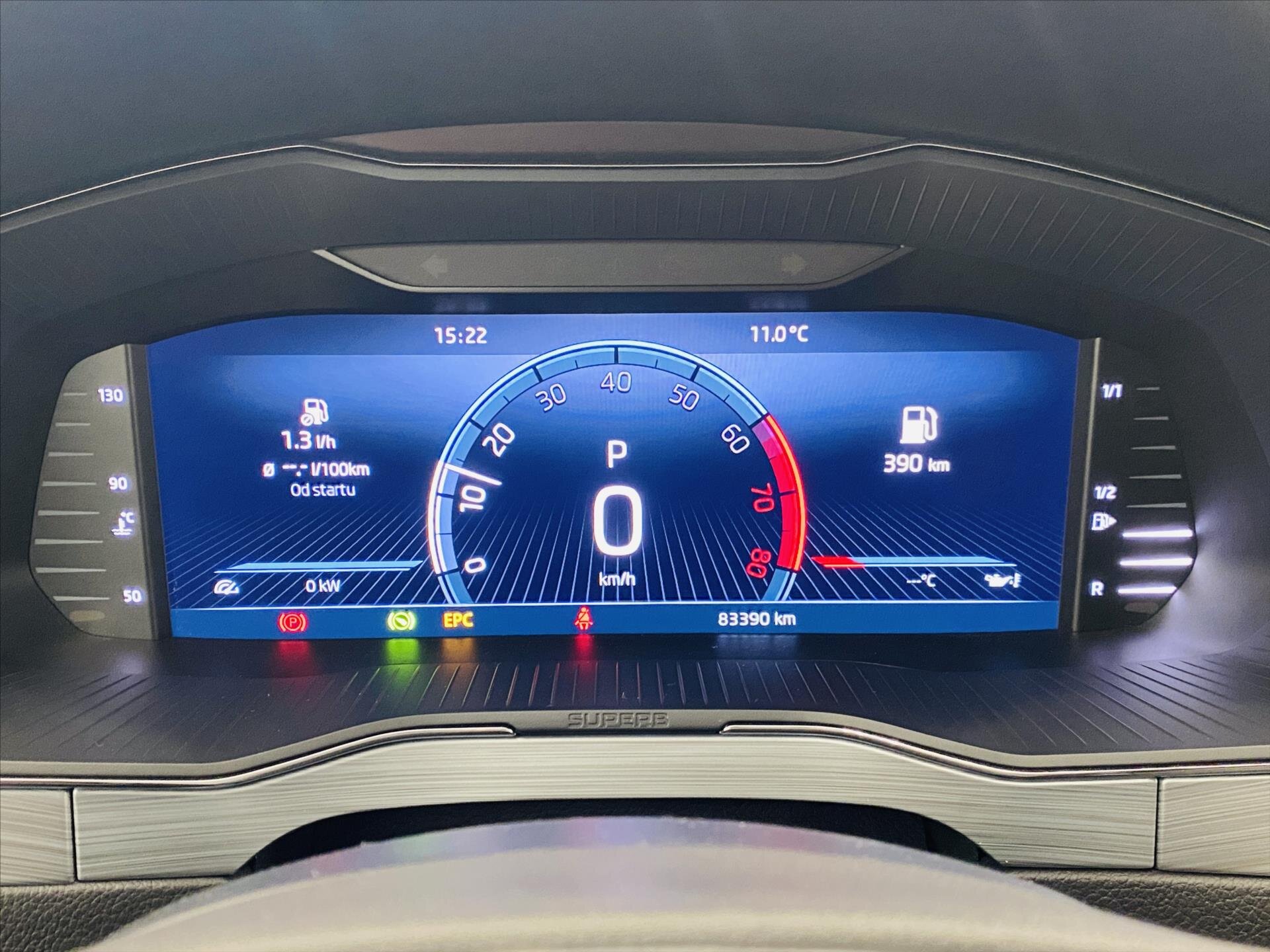 Škoda Superb Liftback 1,5 l 110 kw