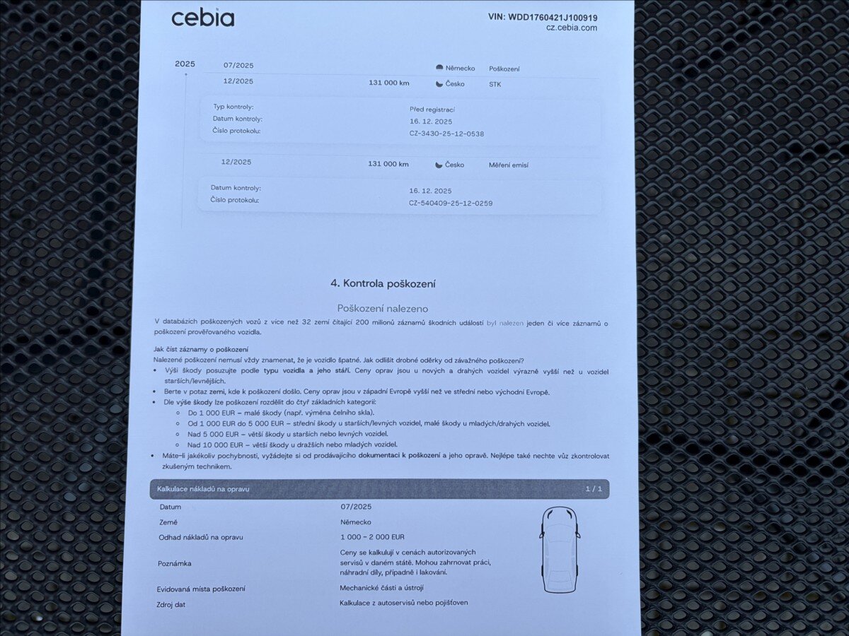 Mercedes-Benz Třídy A Hatchback 1,6 l 90 kw