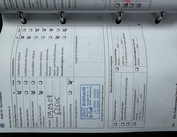 Volkswagen Touran MPV 2,0 l 110 kw