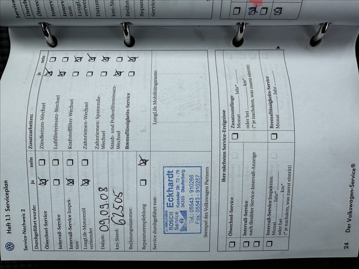 Volkswagen Touran MPV 2,0 l 110 kw