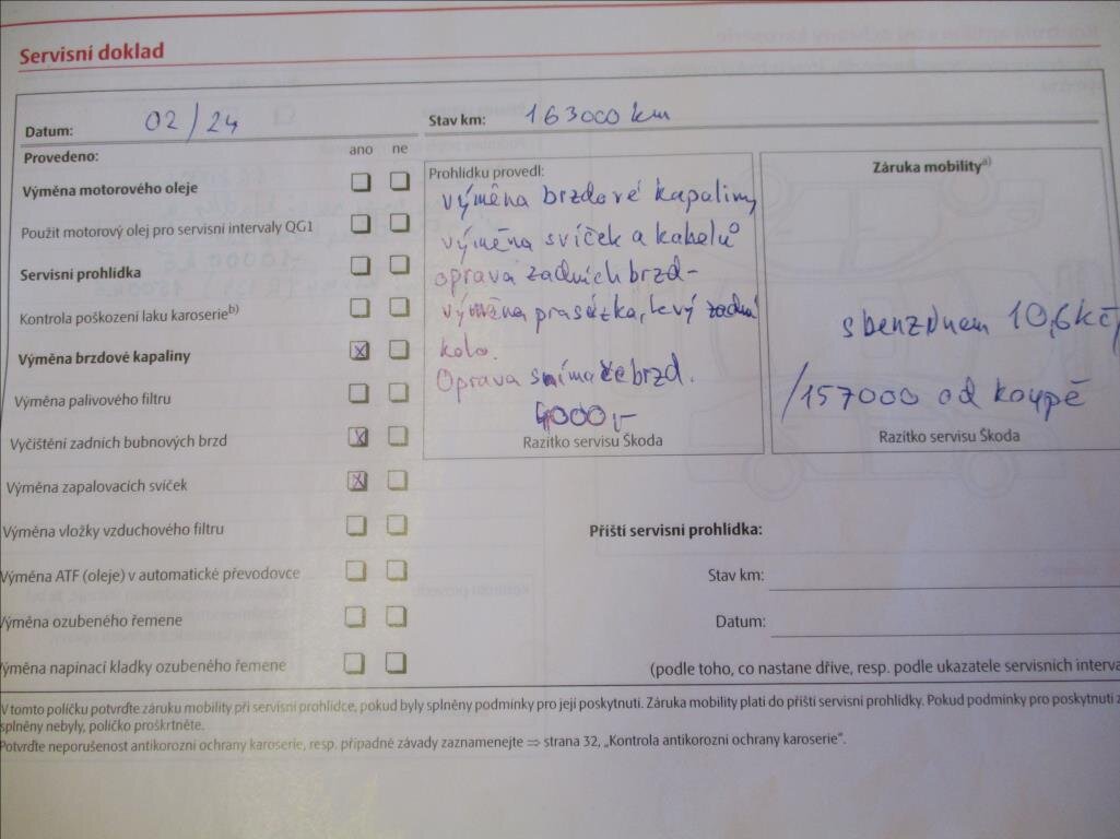 Škoda Fabia Kombi 1,2 l 63 kw