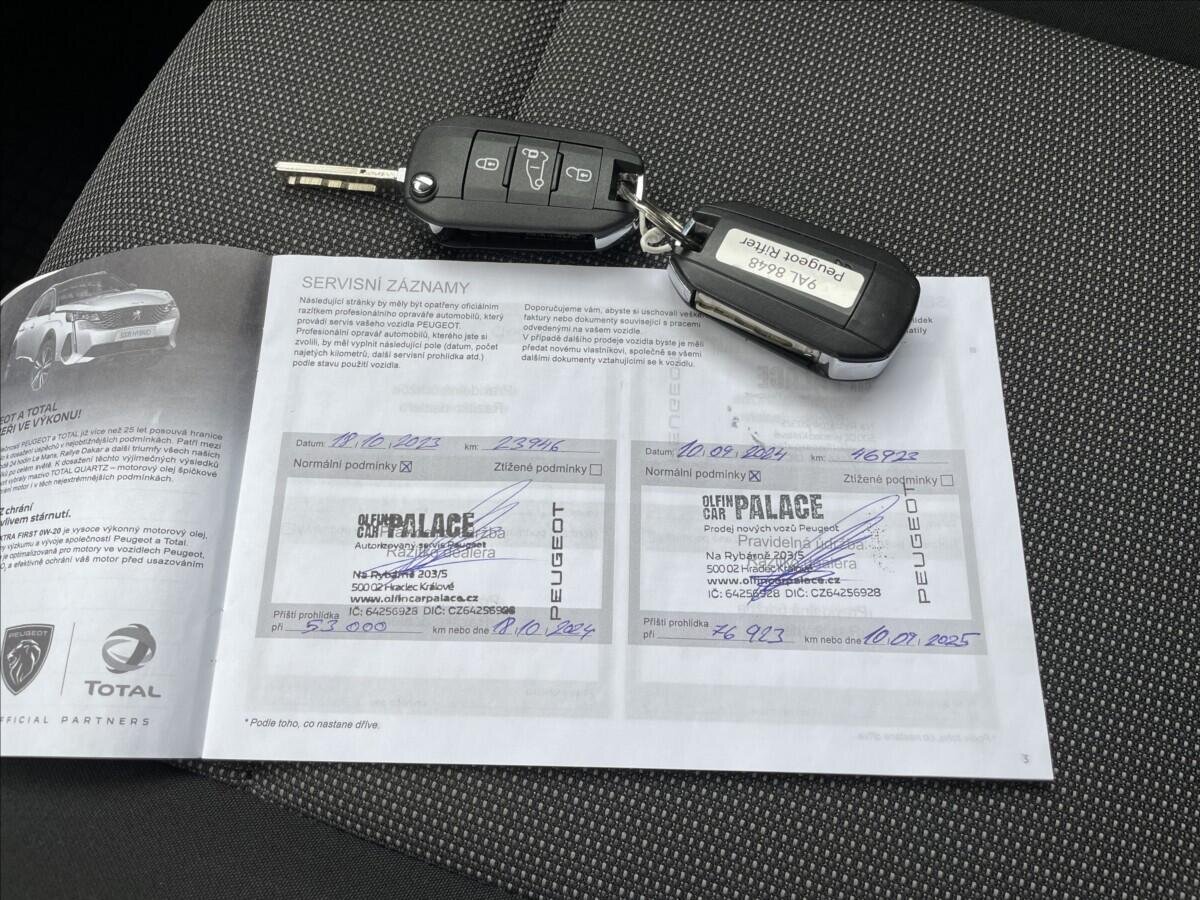 Peugeot Rifter Sedan / Limuzína 1,5 l 75 kw