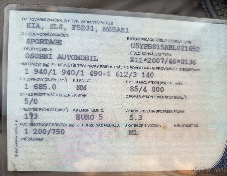 KIA Sportage SUV 0,0 0