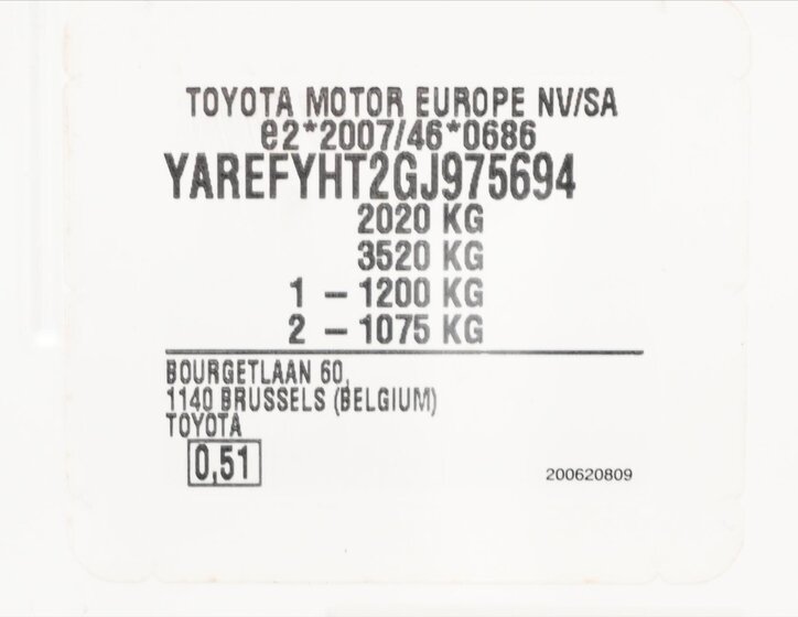 Toyota ProAce Skříň 1,5 l 75 kw