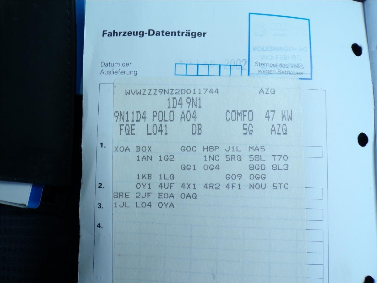 Volkswagen Polo Hatchback 1,2 l 47 kw