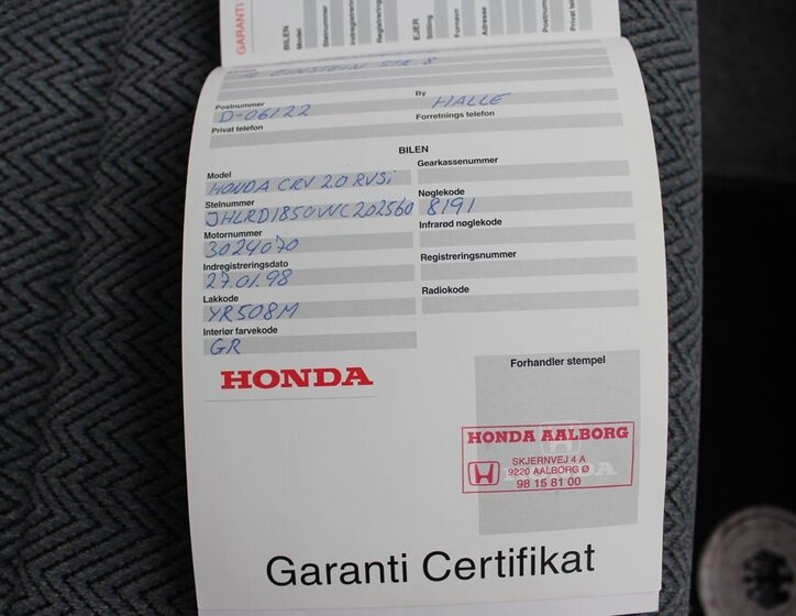 Honda CR-V SUV / Terénní 2,0 l 94 kw