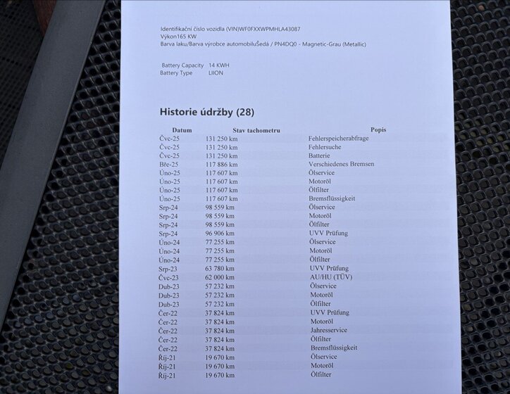 Ford Kuga SUV / Terénní 2,5 l 165 kw