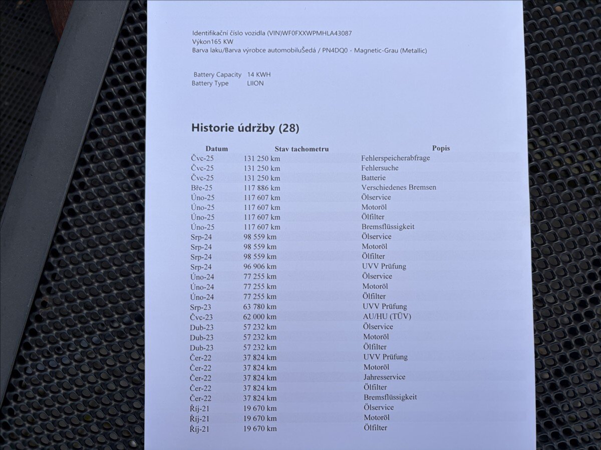 Ford Kuga SUV / Terénní 2,5 l 165 kw