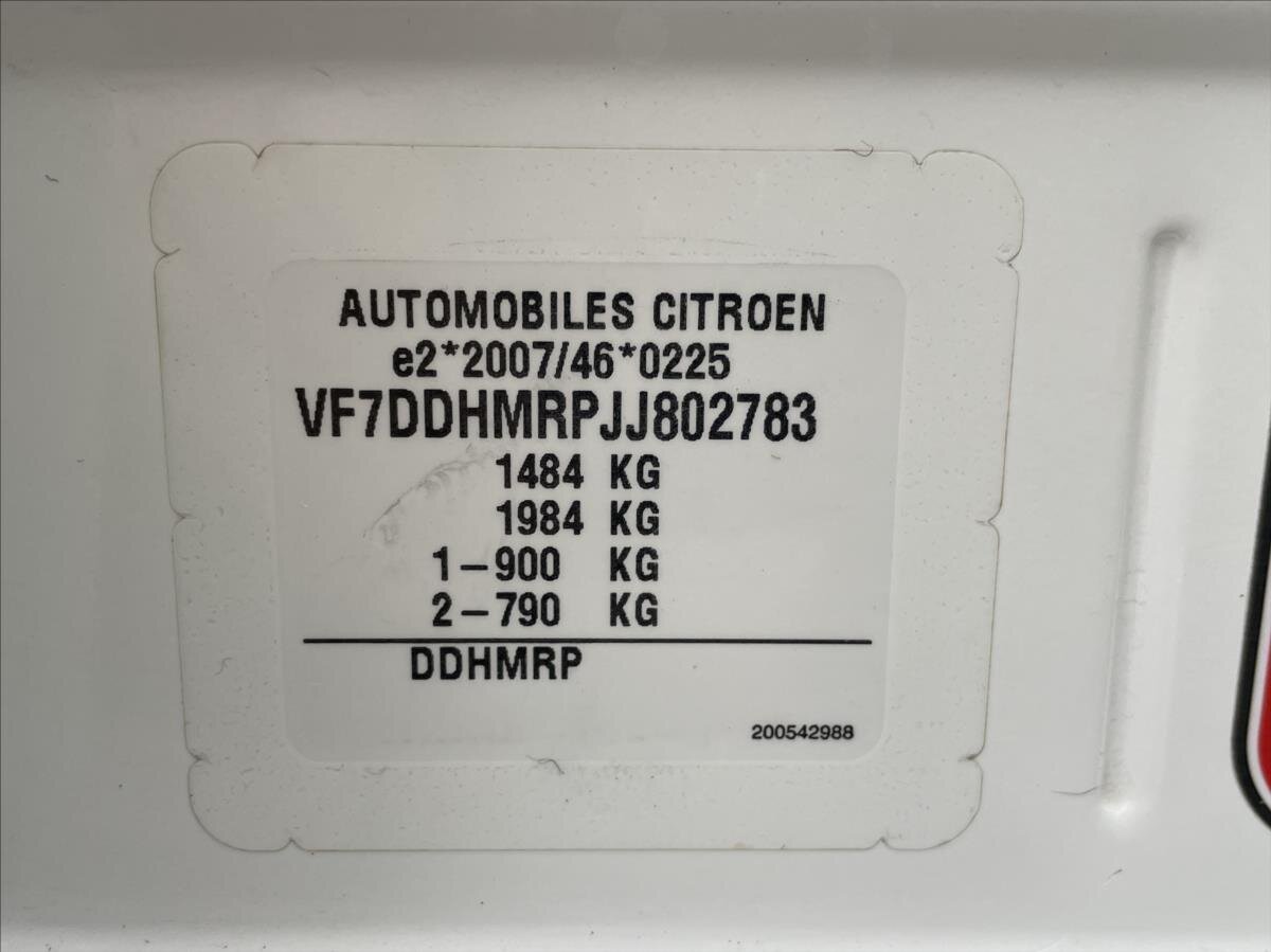 Citroën C-Elysée Sedan / Limuzína 1,2 l 61 kw