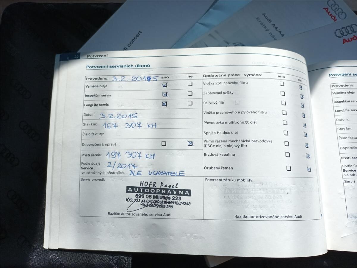 Audi A4 Sedan / Limuzína 1,9 l 85 kw