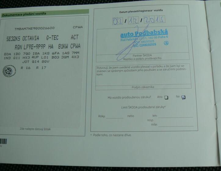 Škoda Octavia 18