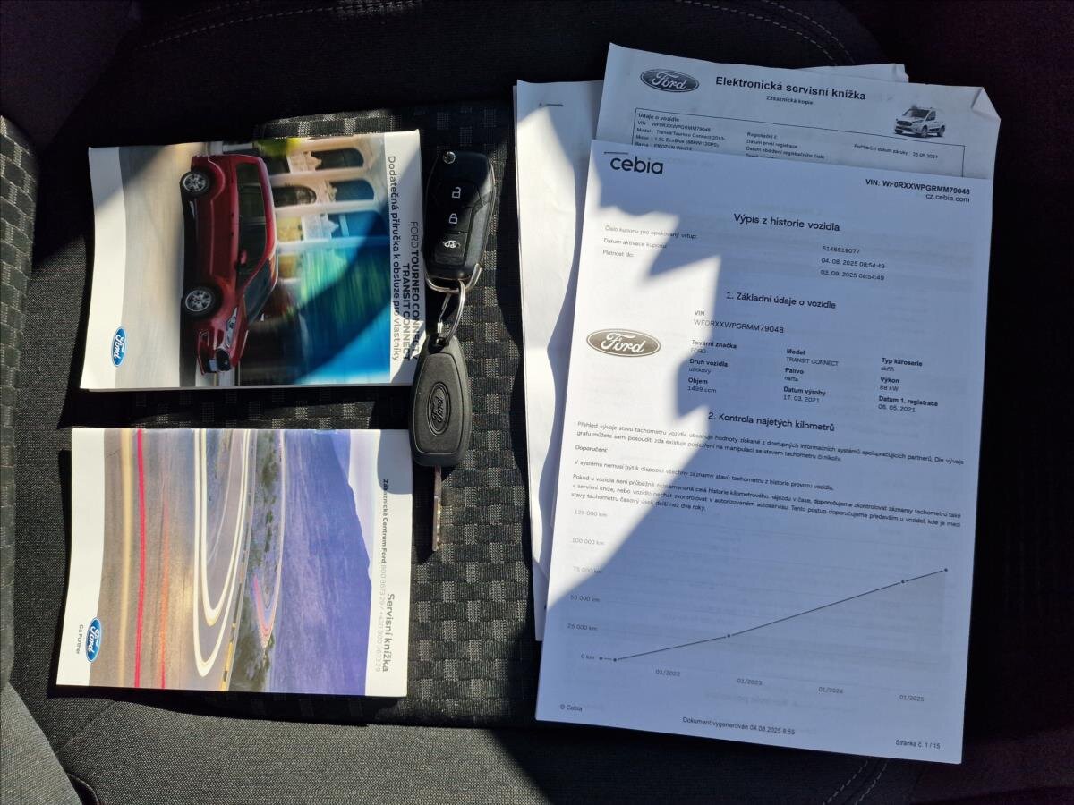 Ford Transit Connect Skříň 1,5 l 88 kw