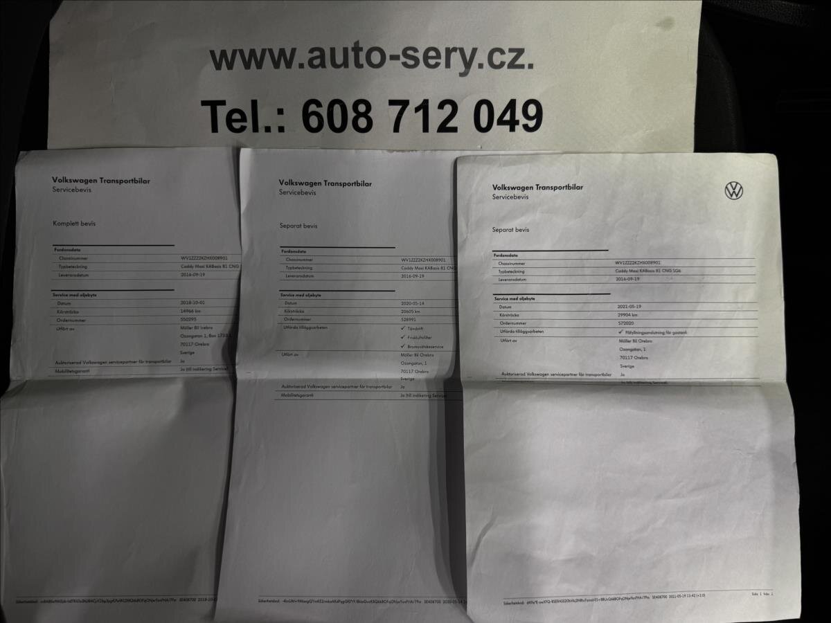 Volkswagen Caddy Ostatní 1,4 l 81 kw