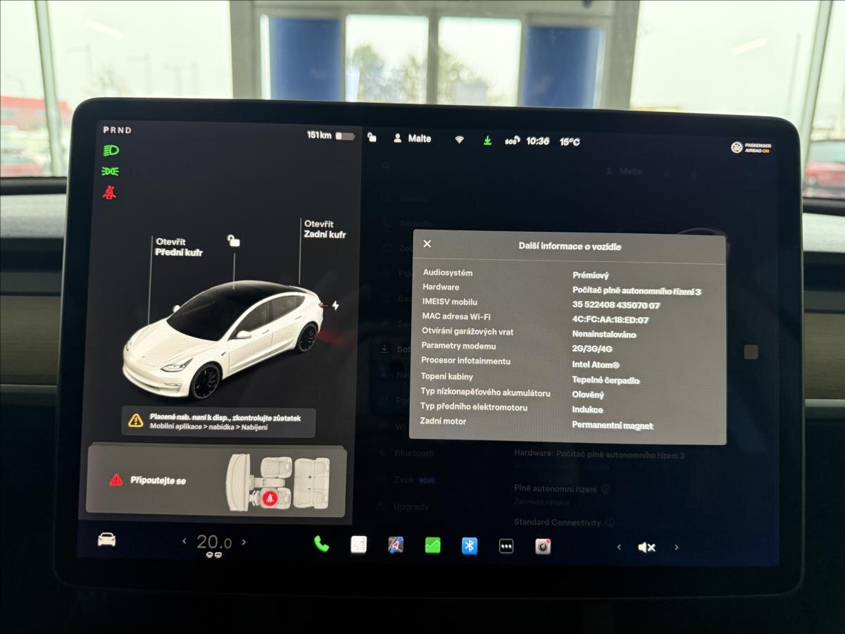 Tesla Model 3 Sedan / Limuzína 0,0 377 kw