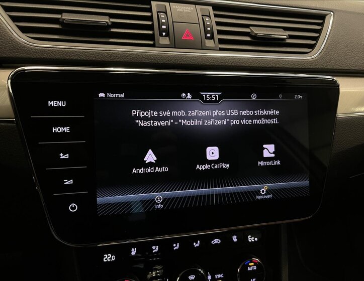 Škoda Superb Liftback 1,4 l 160 kw