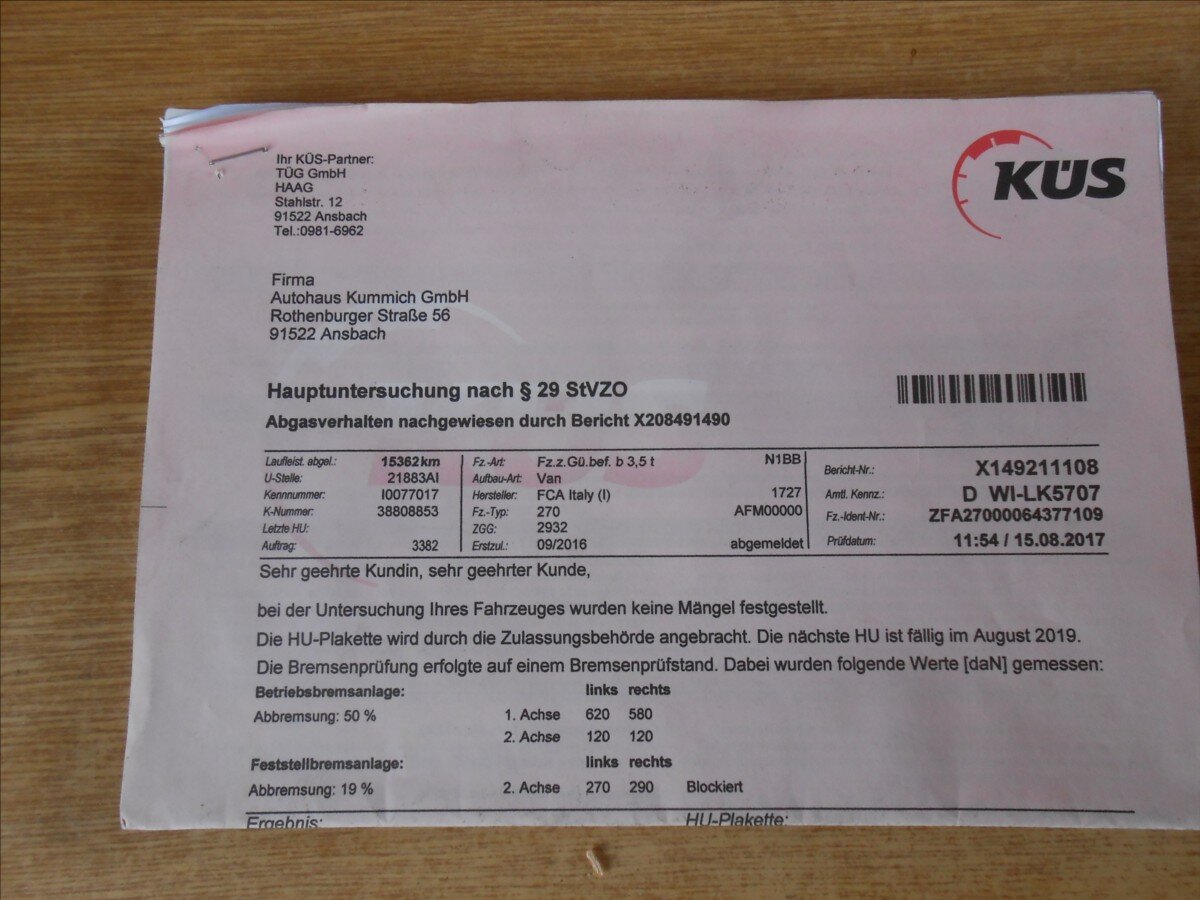 Fiat Scudo Skříň 2,0 l 94 kw