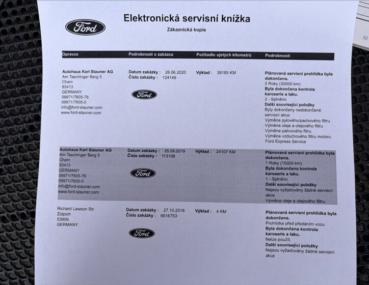 Ford Tourneo Connect Kombi 1,5 l 88 kw