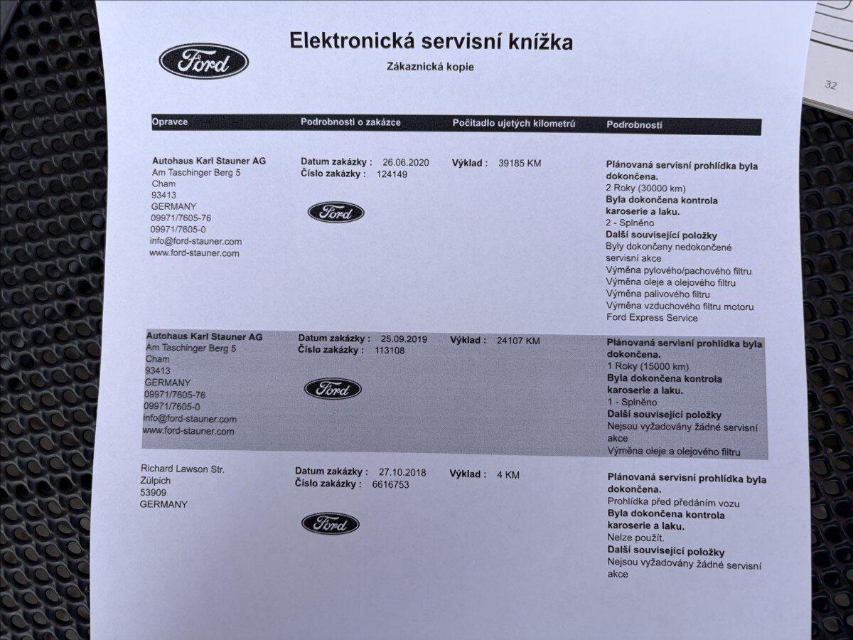 Ford Tourneo Connect Kombi 1,5 l 88 kw