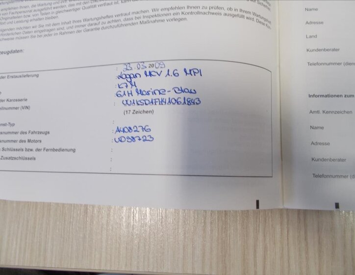 Dacia Logan Kombi 1,6 l 64 kw