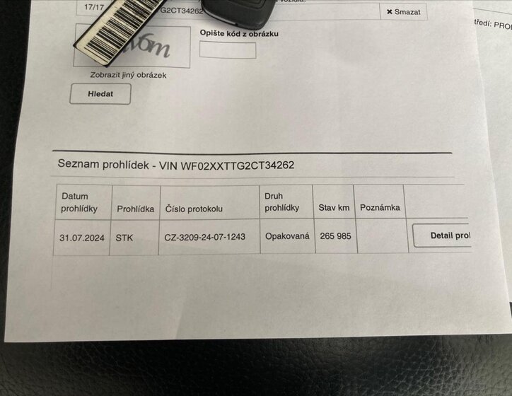 Ford Transit Custom Ostatní 2,2 l 92 kw