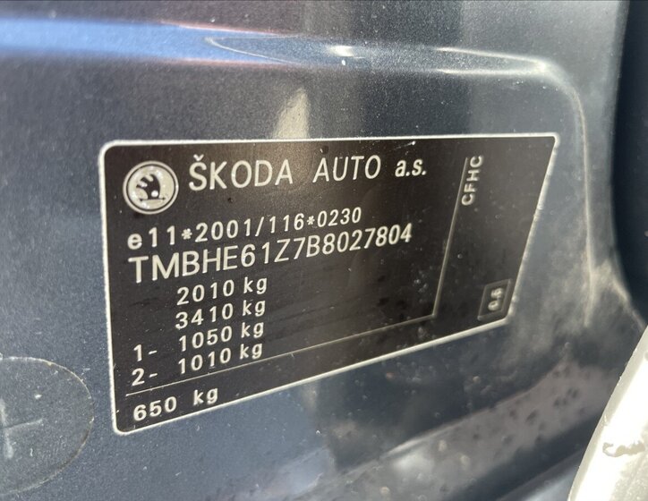 Škoda Octavia Kombi 2,0 l 103 kw