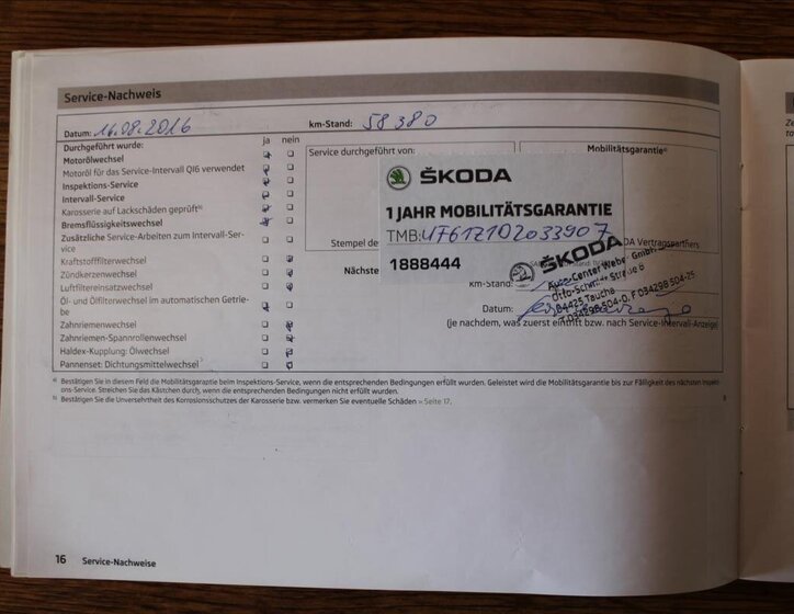 Škoda Octavia Kombi 2,0 l 147 kw