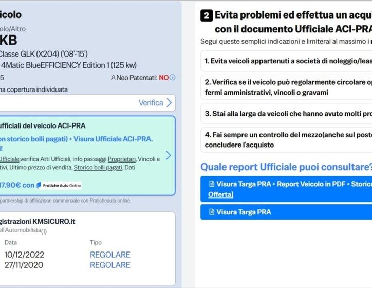 Mercedes-Benz GLK SUV 2,1 l 125 kw