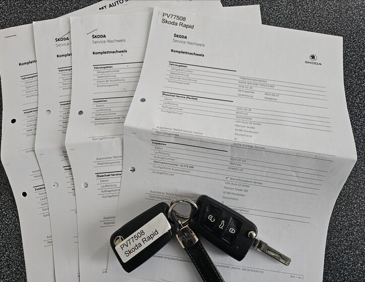 Škoda Rapid Hatchback 999,0 70 kw