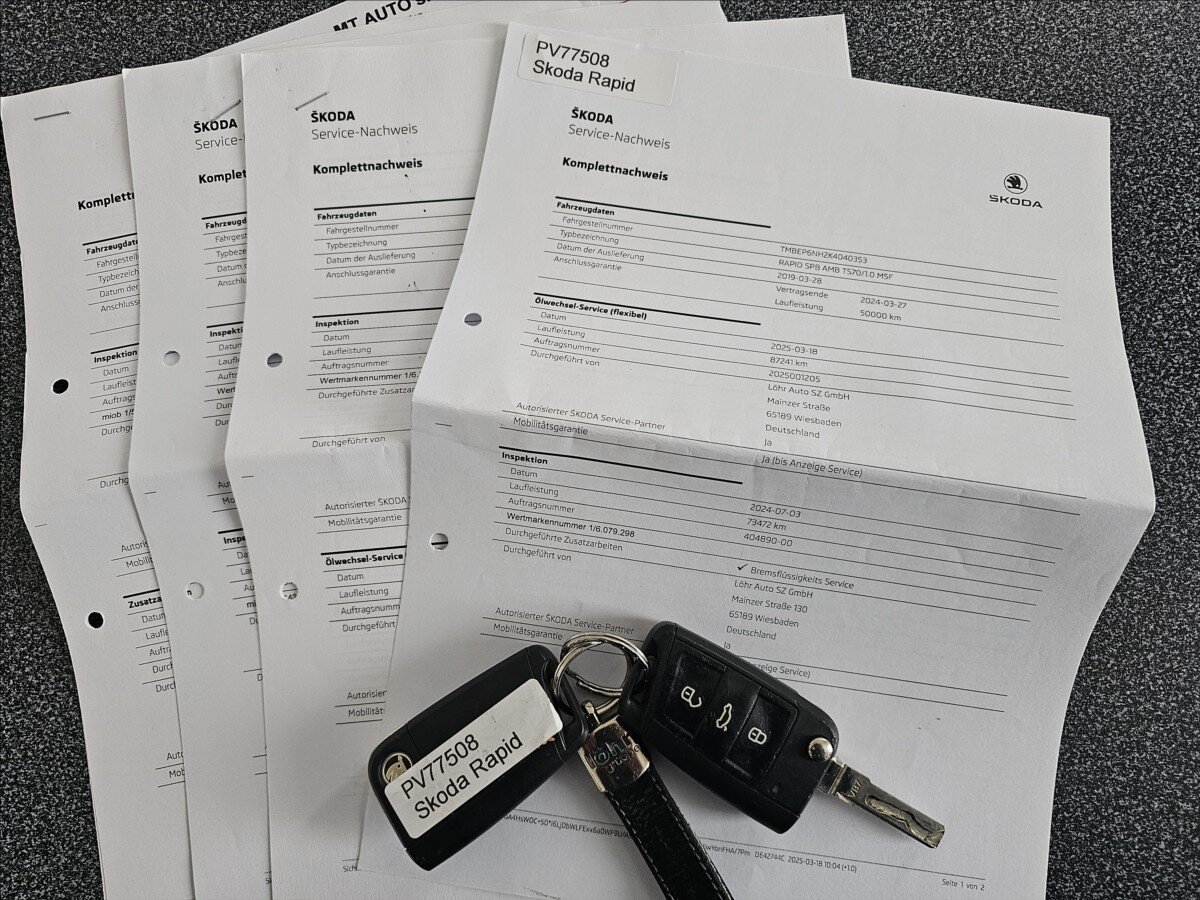 Škoda Rapid Hatchback 999,0 70 kw