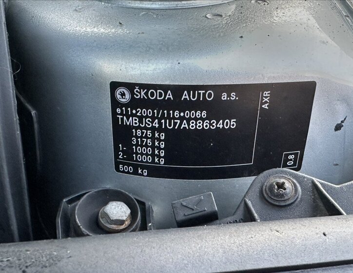 Škoda Octavia Kombi 1,9 l 74 kw