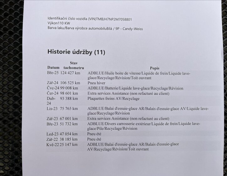 Škoda Superb Kombi 2,0 l 110 kw