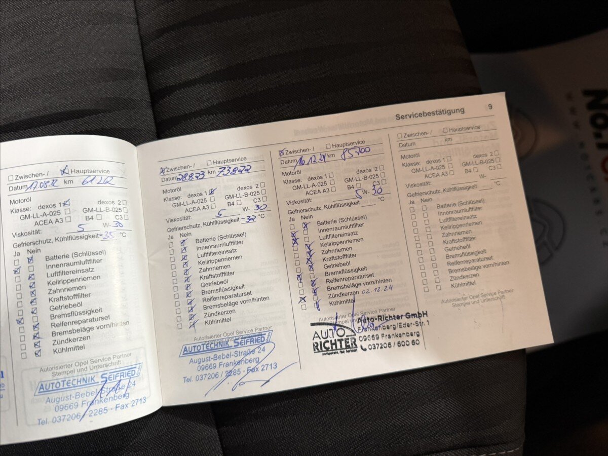 Opel Zafira MPV 1,4 l 103 kw