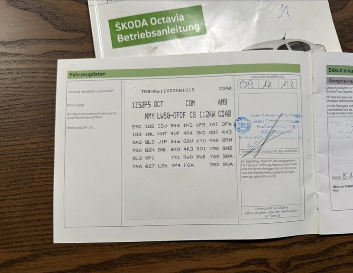 Škoda Octavia Kombi 1,8 l 112 kw